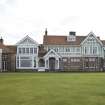 View of Muirfield clubhouse, taken from the north north west.