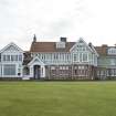 View of Muirfield clubhouse, taken from north north west.