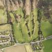 Oblique aerial view of Bishopshire Golf Course, taken from the SSW.