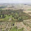 General oblique aerial view of Downfield Golf Course with the Carse of Gowrie in the distance, taken from the E.