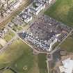Oblique aerial view of Carnoustie Golf Course Hotel, taken from the S.