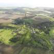 general oblique aerial view of Letham Grange Golf Courses, taken from the NW.