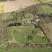 Oblique aerial view of Guthrie Castle Golf Course, taken from the S.