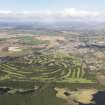 General oblique aerial view of Blairgowrie Golf Courses with Blairgowire in the background, taken from the SSE.