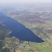 General oblique aerial view of the Caledonian Canal, Fort Augustus and Loch Ness, taken from the W.