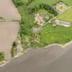 General oblique aerial view of Balmerino, taken from the NW.