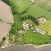 General oblique aerial view of Balmerino, taken from the NW.