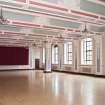 Interior. Ground floor.  Marryat Hall.  View fromnorth east with mirror curtains closed.