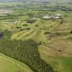 Oblique aerial view of Lanark Golf Course, taken from the SE.