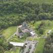 Oblique aerial view of Torrance House, taken from the W.