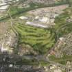 Oblique aerial view of Cambuslang Golf Course, taken from the SW.