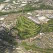 Oblique aerial view of Cambuslang Golf Course, taken from the S.