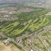 Oblique aerial view of Colville Park Golf Course, taken from the E.