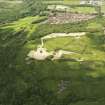 Oblique aerial view of Dalziel Park Golf Course, taken from the NE.