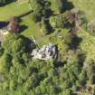 Oblique aerial view of Vogrie Dower House, taken from the E.