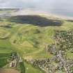 General oblique aerial view of Gullane Golf Courses centred on  Golf Course Two, taken from the E.