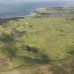 General oblique aerial view of Gullane Golf Courses centred on  Golf Course Two, taken from the S.