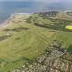 General oblique aerial view of Muirfield Golf Course, taken from the SSW.