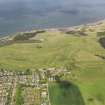 General oblique aerial view of Muirfield Golf Course, taken from the SSE.