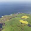 General oblique aerial view of Mire Loch, taken from the WNW.