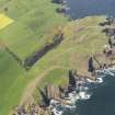 Oblique aerial view of Mire Loch, taken from the E.