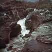 Glen Orchy. Falls Of Orchy (Easan Dubha, Waterfall).