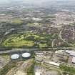 Oblique aerial view of Alexandra Park Golf Course, taken from the NNW.