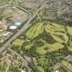 Oblique aerial view of Alexandra Park Golf Course, taken from the SW.