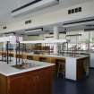 Interior. View of sample teaching laboratory with typical furnishings.