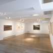 Interior view of first floor gallery space at The Pier Arts Centre.