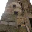 East Wall of Castle, View from West, Ground Floor