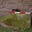 Stone 3 before removal, Ground Floor, View from North