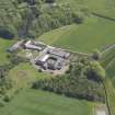 Oblique aerial view of Greenside Steading, taken from the NW.