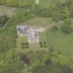 Oblique aerial view of House of Falkland, taken from the S.