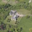 Oblique aerial view of House of Falkland, taken from the SSE.