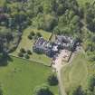 Oblique aerial view of House of Falkland, taken from the ENE.