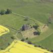 Oblique aerial view of Balvaird Castle, taken from the NW.