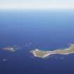 General oblique aerial view of the Monach Islands, taken from the SSE.
