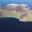 General oblique aerial view of St Kilda, centred on Village Bay, taken from the ESE.