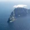 General oblique aerial view of St Kilda, centred on the island of Boreray, taken from the NW.