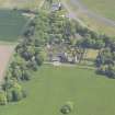 Oblique aerial view of Earlshall, taken from the WSW.
