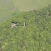 Oblique aerial view of Panmure Testimonial Monument, taken from the S.