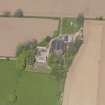 Oblique aerial view of Forebank House, taken from the S.