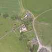 Oblique aerial view of Hatton Castle, taken from the SSW.