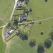 Oblique aerial view of Hatton Castle, taken from the N.