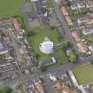 Oblique aerial view of St Gabriel's RC Church, taken from the E.