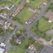 Oblique aerial view of Preston Market Cross, taken from the SE.