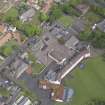 Oblique aerial view of Preston Grange Church, taken from the SSW.
