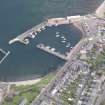 Oblique aerial view of Port Seton Harbour, taken from the SW.