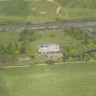 Oblique aerial view of Bunkerhill House, taken from the S.